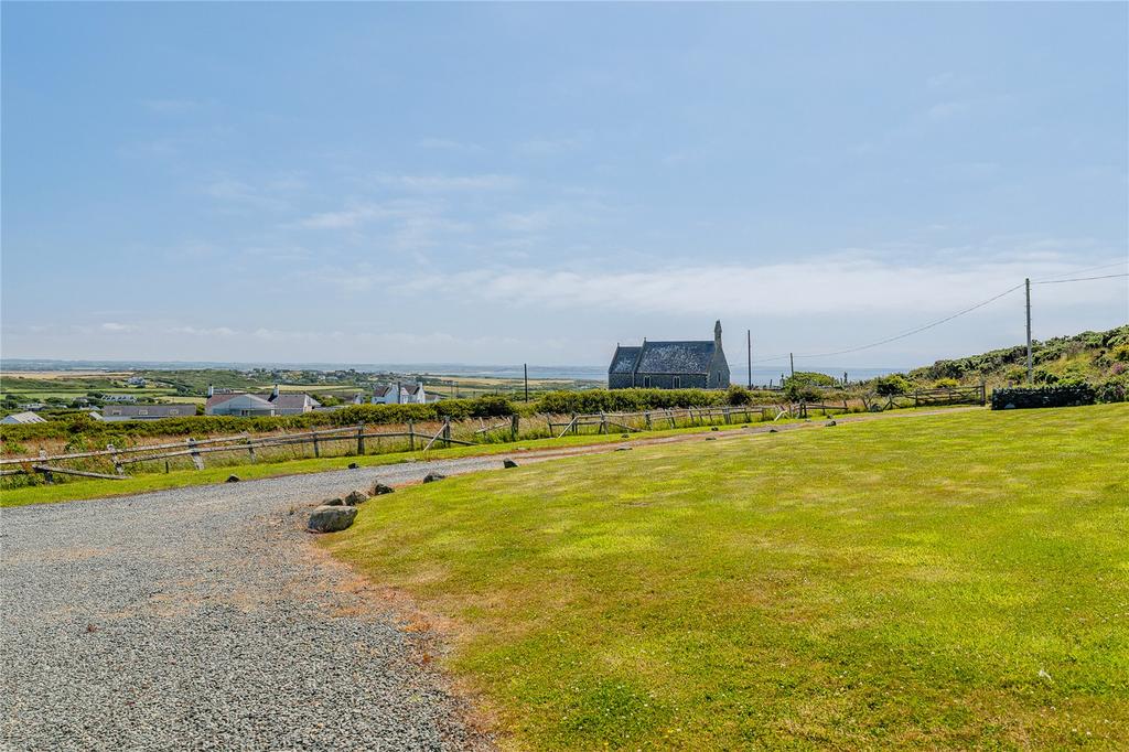 Driveway and View