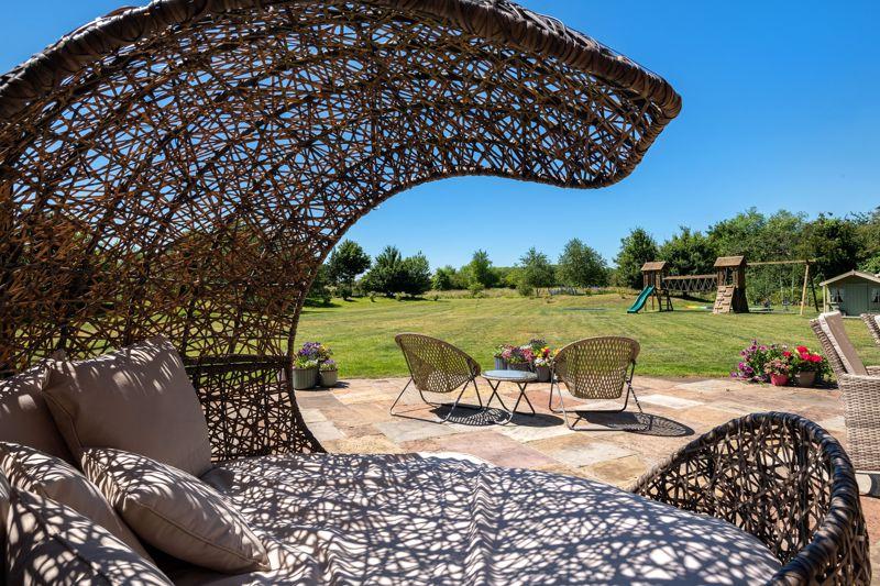 Paved Patio Seating