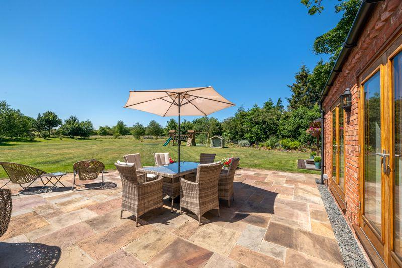 Paved Patio Seating