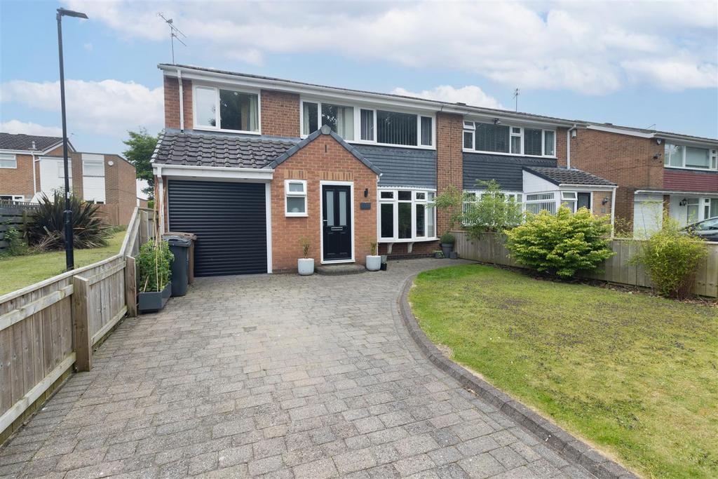 Seaton Place, Wideopen, Newcastle... 4 bed semidetached house for sale