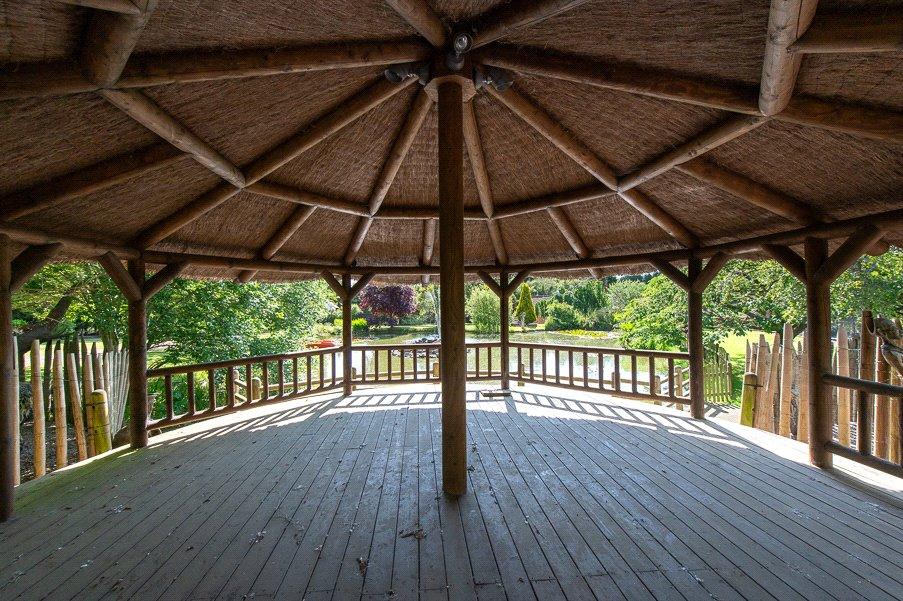 Thatched Roof Gazebo