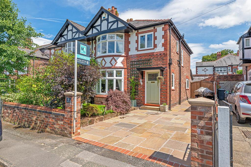 Hill Top Road, Stockton Heath... 3 bed semidetached house for sale £