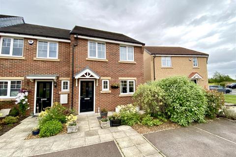 3 bedroom end of terrace house for sale, Carlin Close, Bowburn, Durham