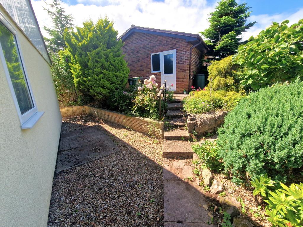 Garden and Path to Garage