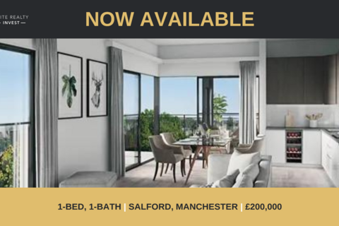 1 bedroom apartment for sale, Firefly Close, Salford, Manchester, M3