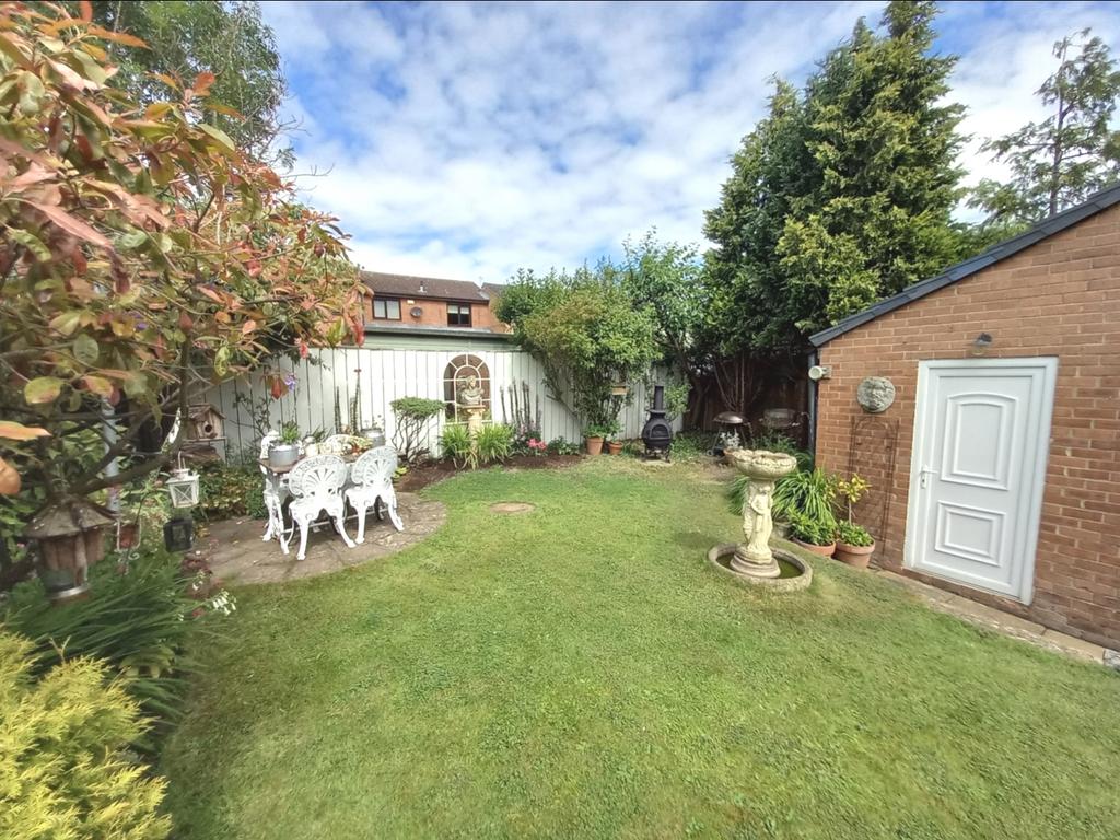 Rear garden