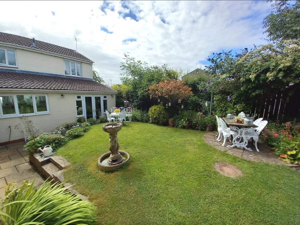 Rear garden