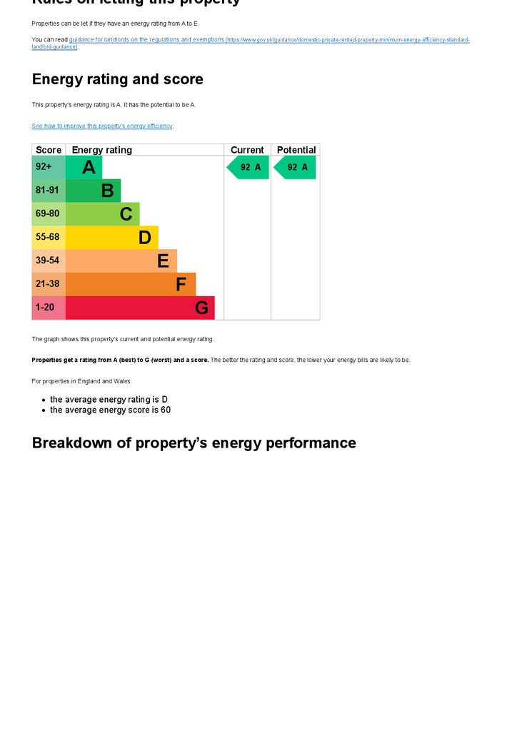 Energy performance c
