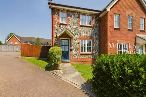 2 bedroom end of terrace house for sale, Alan Avenue, Newton Flotman, Norwich, NR15 1PY