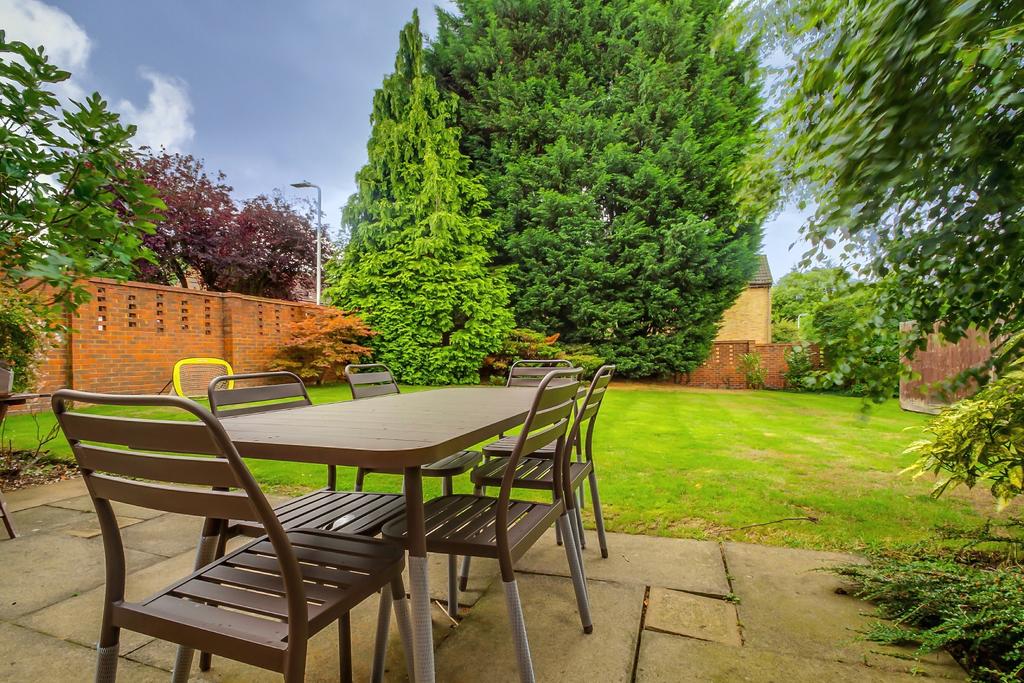 Garden and patio