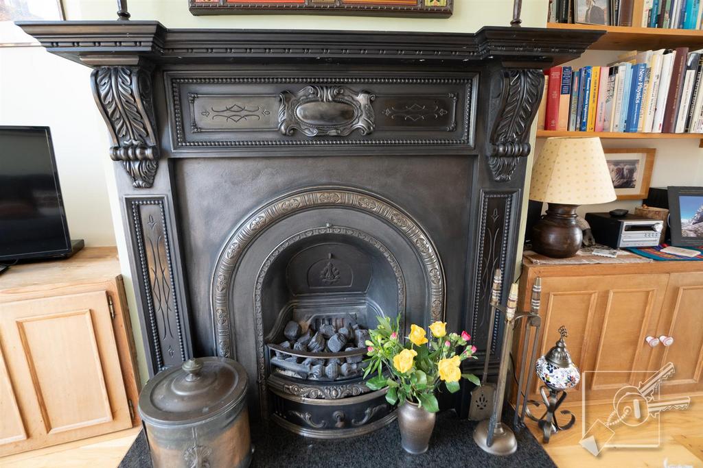 Feature fireplace