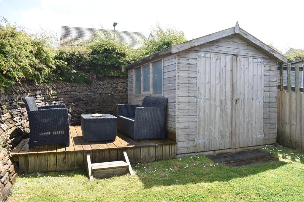 Shed and Patio