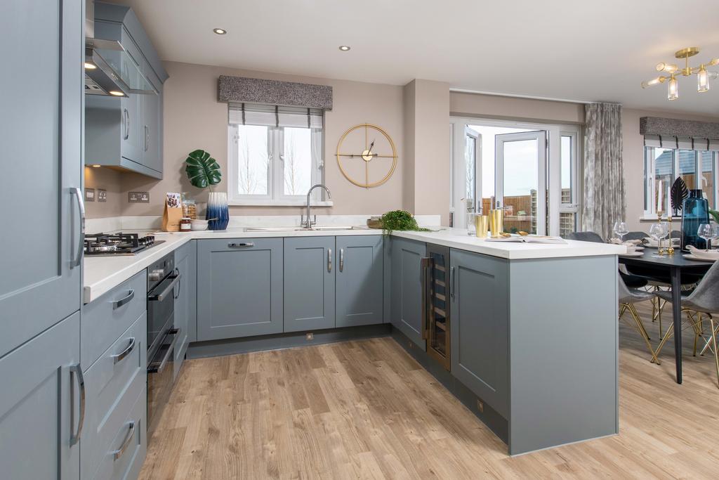 Kitchen in the Radleigh