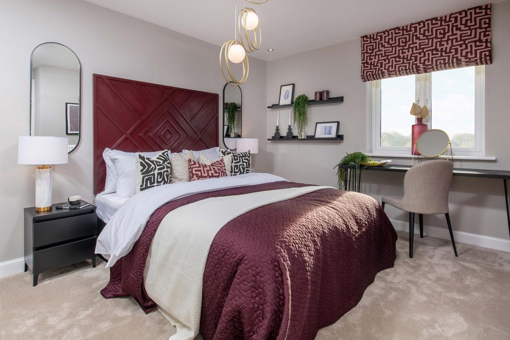 Bedroom in the Radleigh