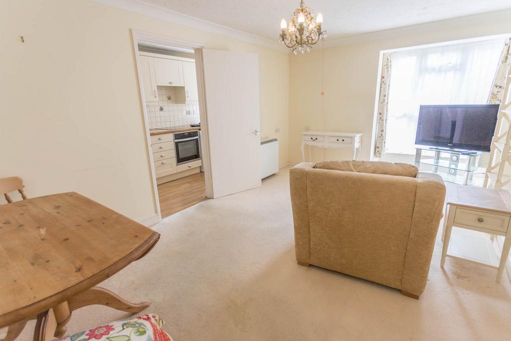 Living Room with bay window