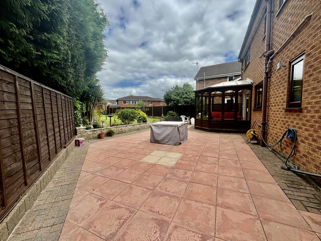 Rear Patio Side View