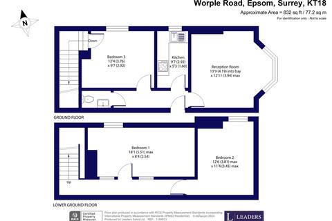 1 bedroom apartment for sale, Worple Road, Epsom, Surrey