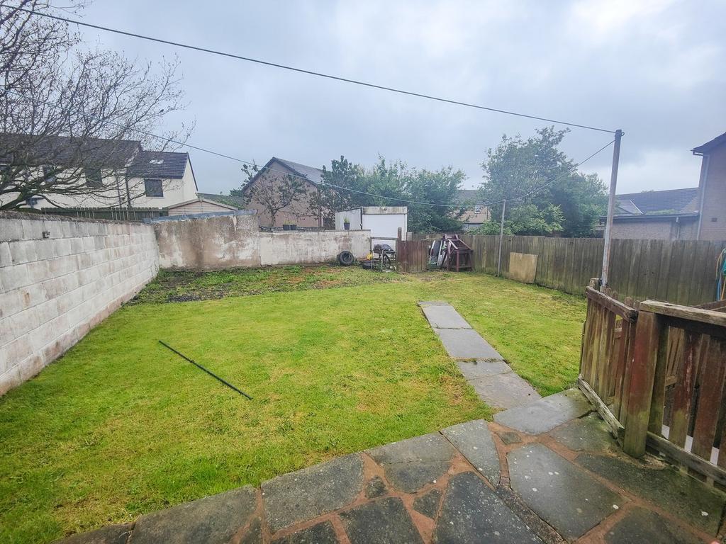 Rear garden