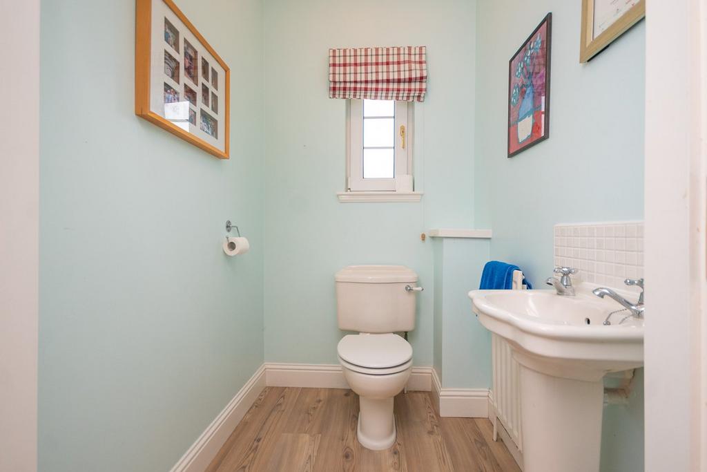 Downstairs cloakroom