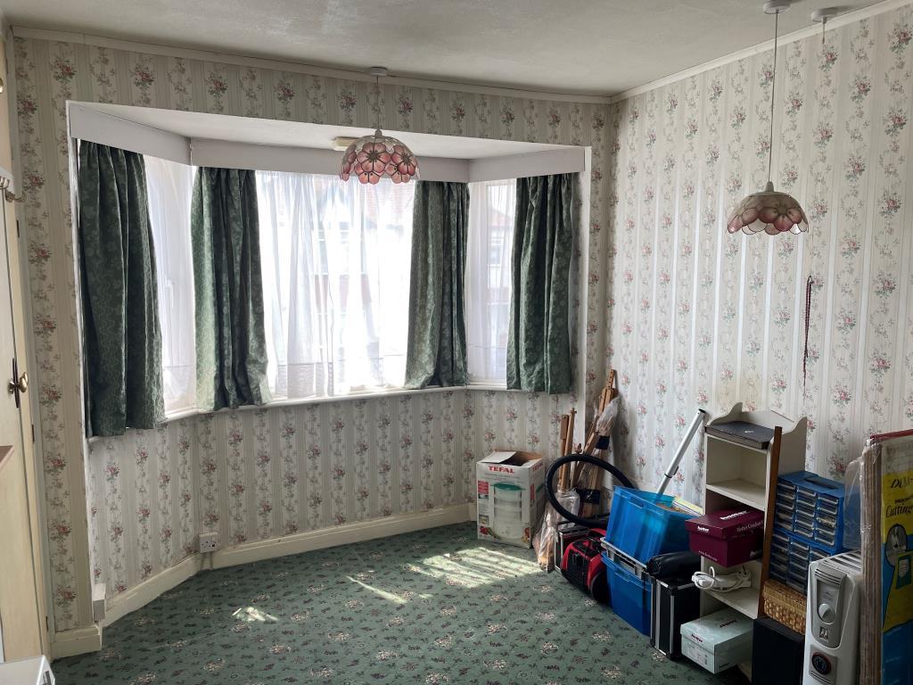 Main double bedroom on first floor with window to