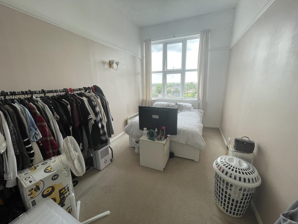 Inside image of main bedroom from hallway