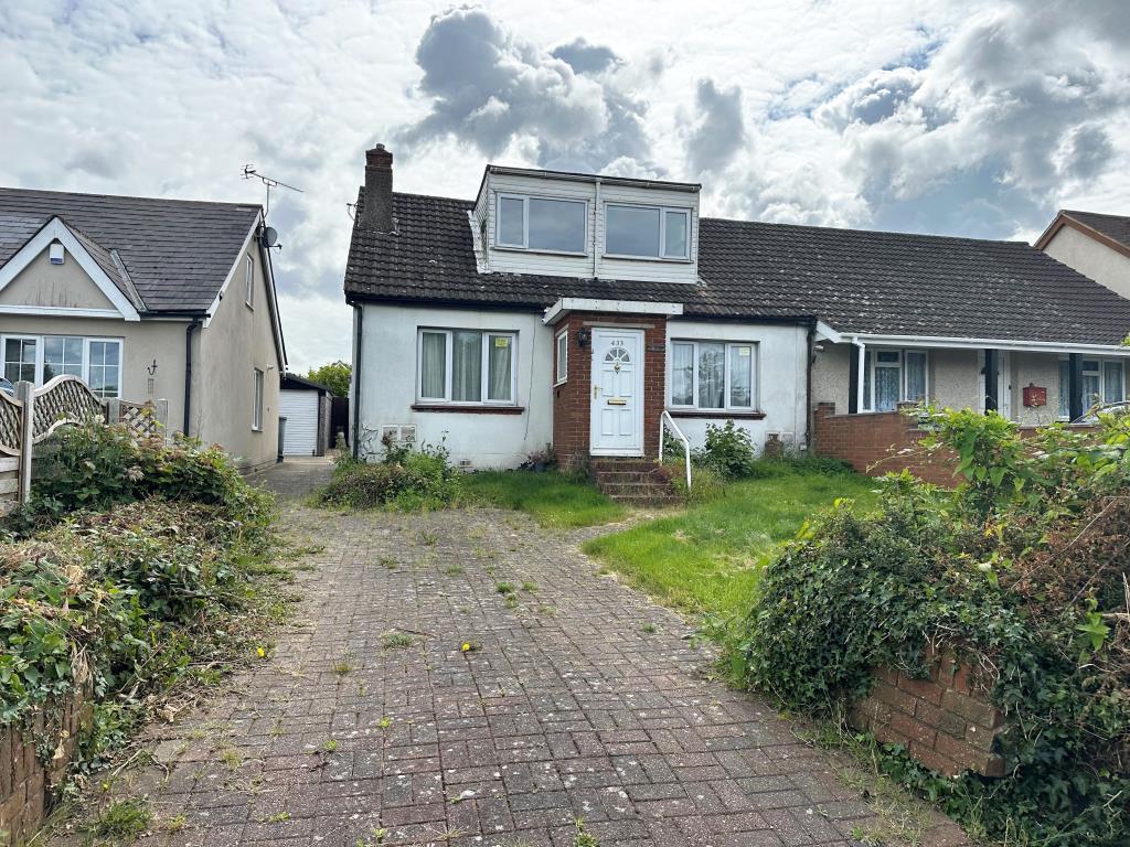 Semi detached bungalow with drive