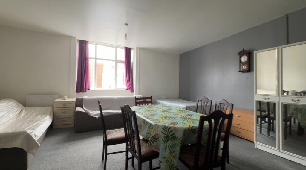 Lounge Kitchen area of largest flat