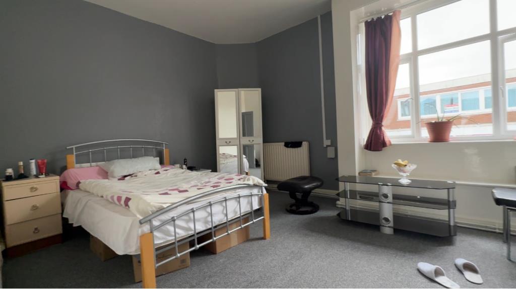 Double bedroom in largest flat