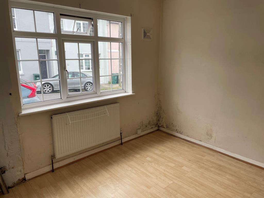 Front double bedroom with view of street from wind