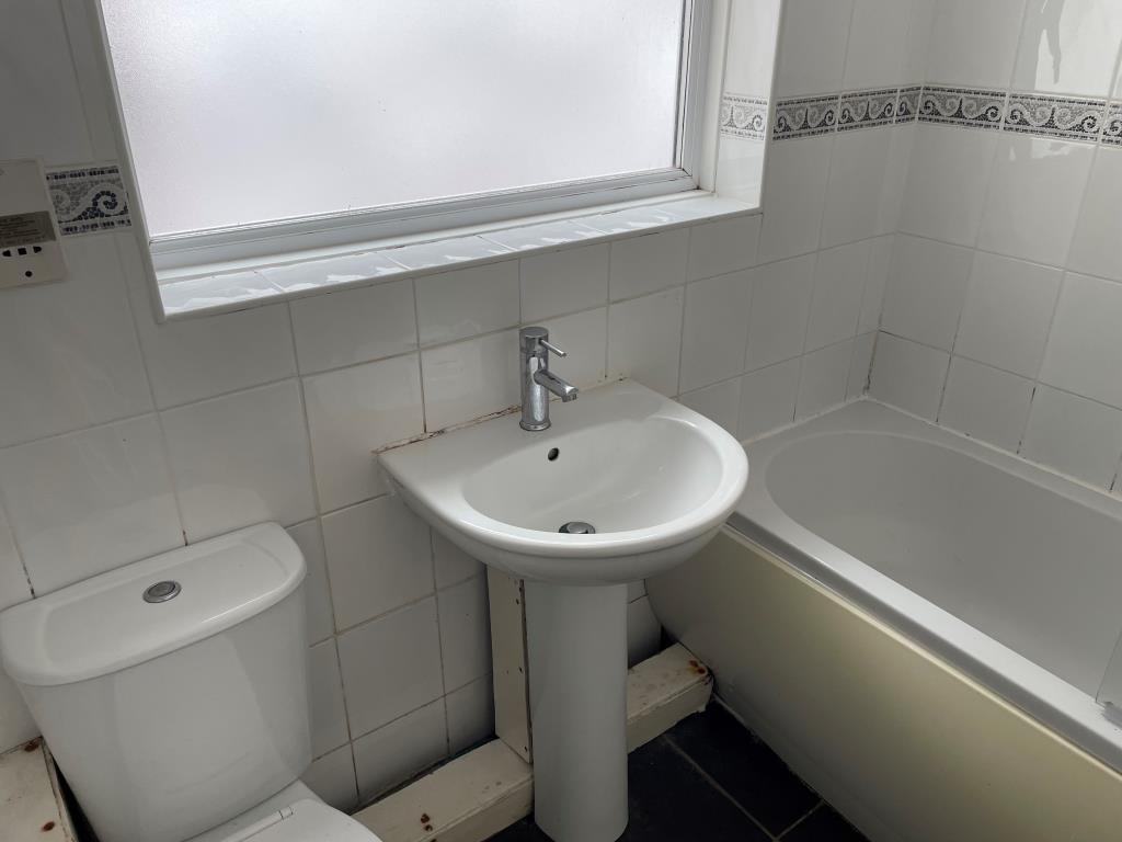 Bathroom with bath sink and WC