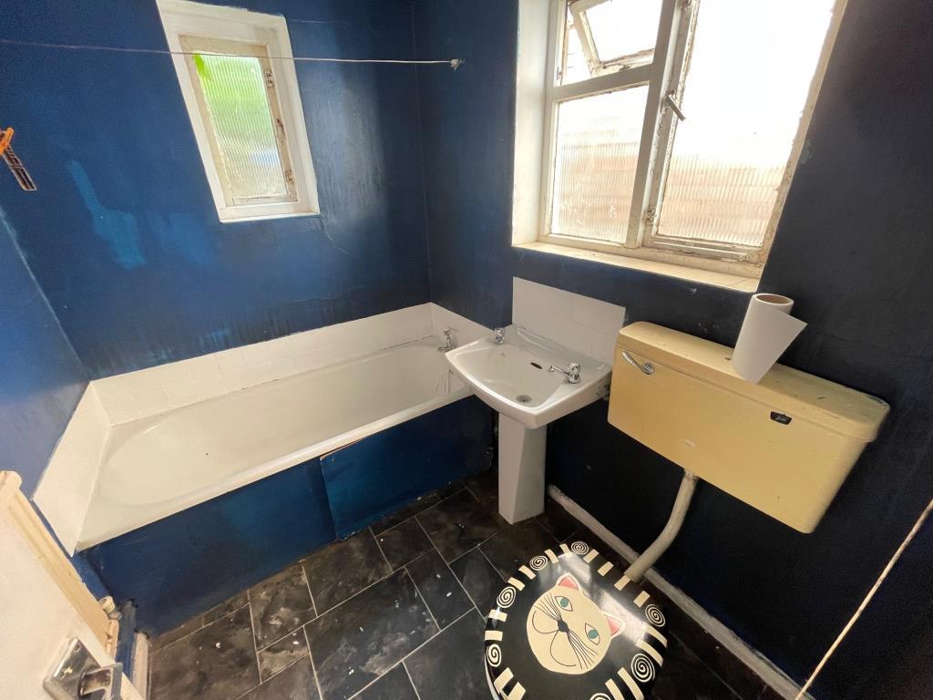 Ground floor Bathroom at the rear of the house