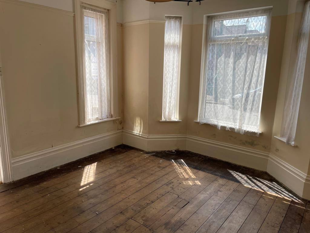 Front living roonm on ground floor with bay window