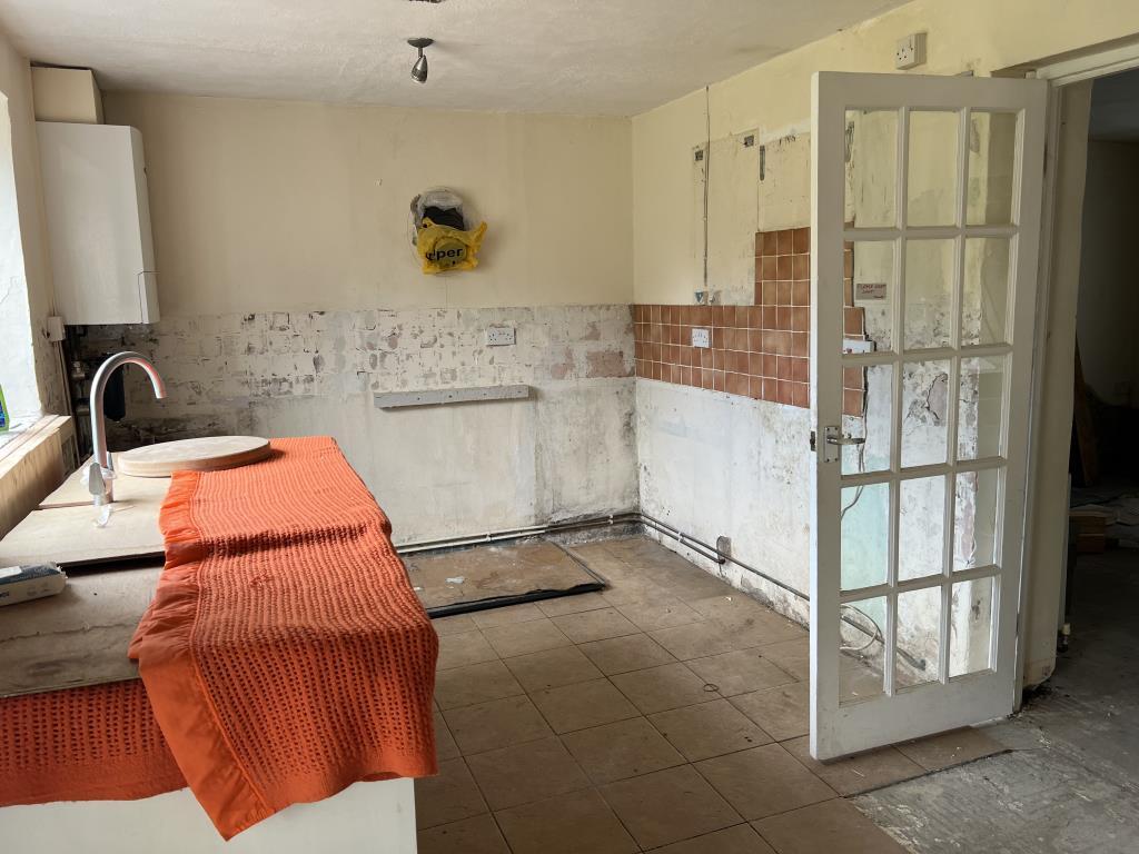 Proposed kitchen which will be cleared