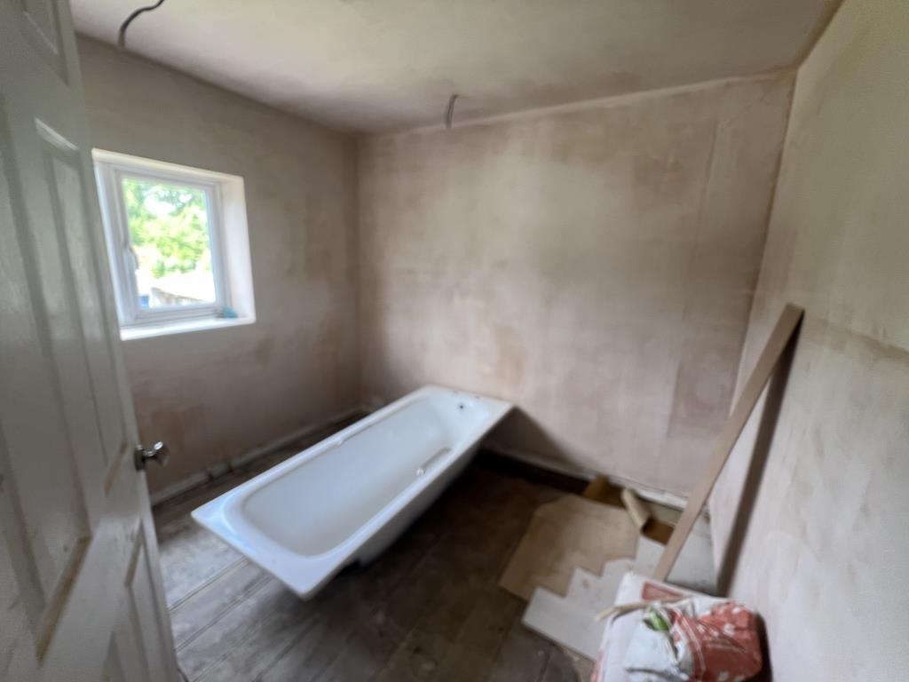 Proposed first floor bathroom which will be cleare