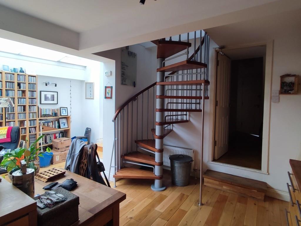 Stairscase kitchen
