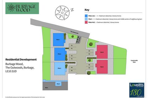 4 bedroom detached house for sale, Plot 1, The Oaks, Burbage Wood, The Outwoods, Burbage, Hinckley