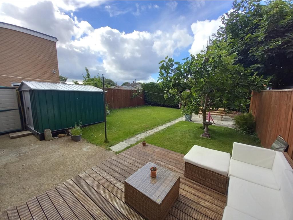 Rear garden