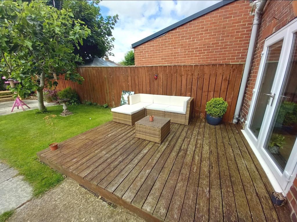 Rear garden