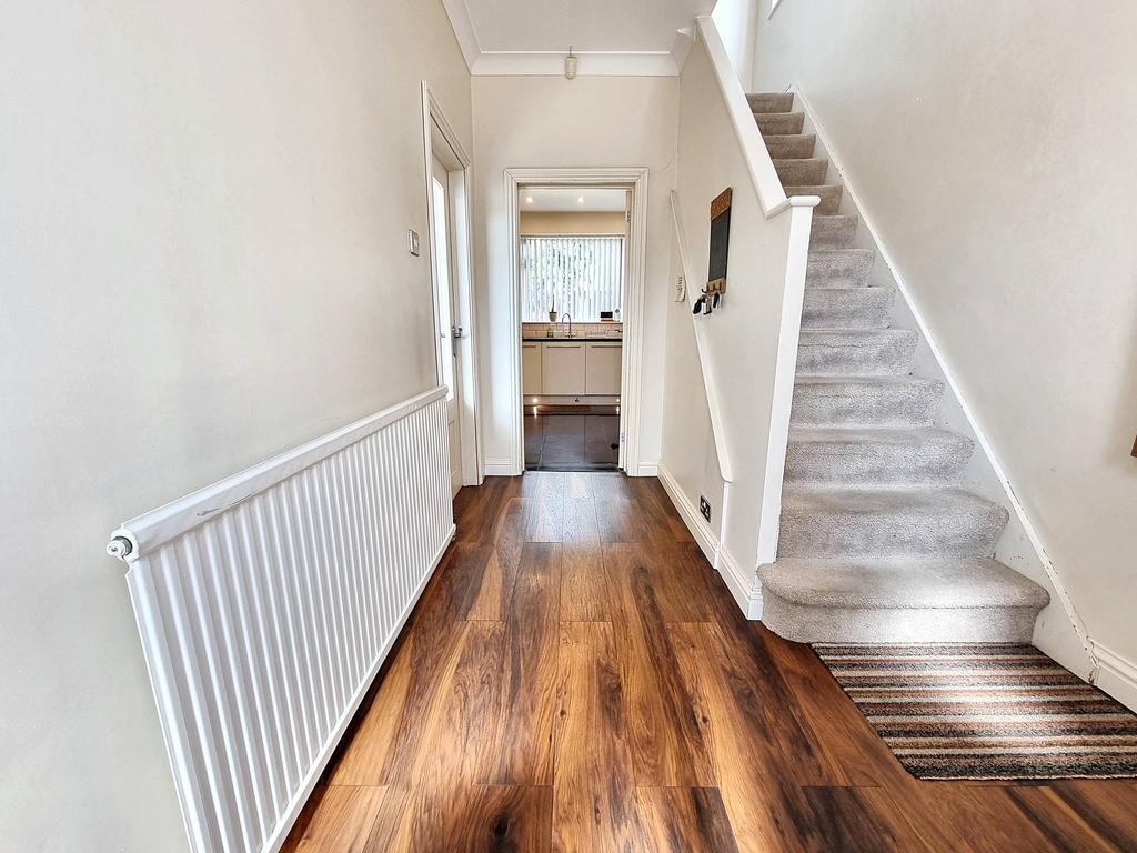 Wide Entrance Hallway