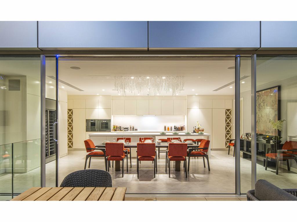 Open-plan living area, open plan living