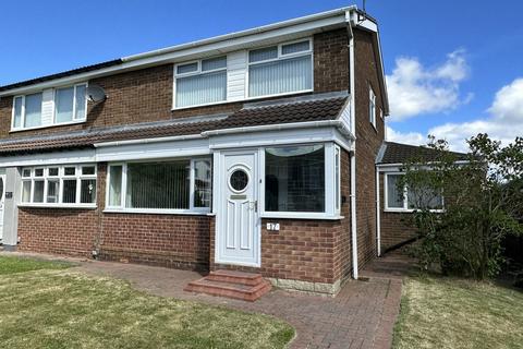 3 bedroom semi-detached house for sale, Ripon Square, Fellgate, Jarrow, Tyne and Wear, NE32 4UZ