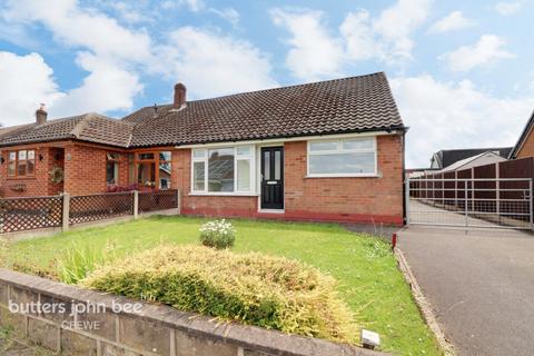 2 bedroom semi-detached bungalow for sale, Burns Drive, Crewe