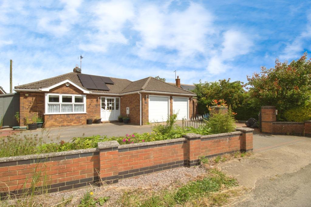 Front view &amp; Double Garage