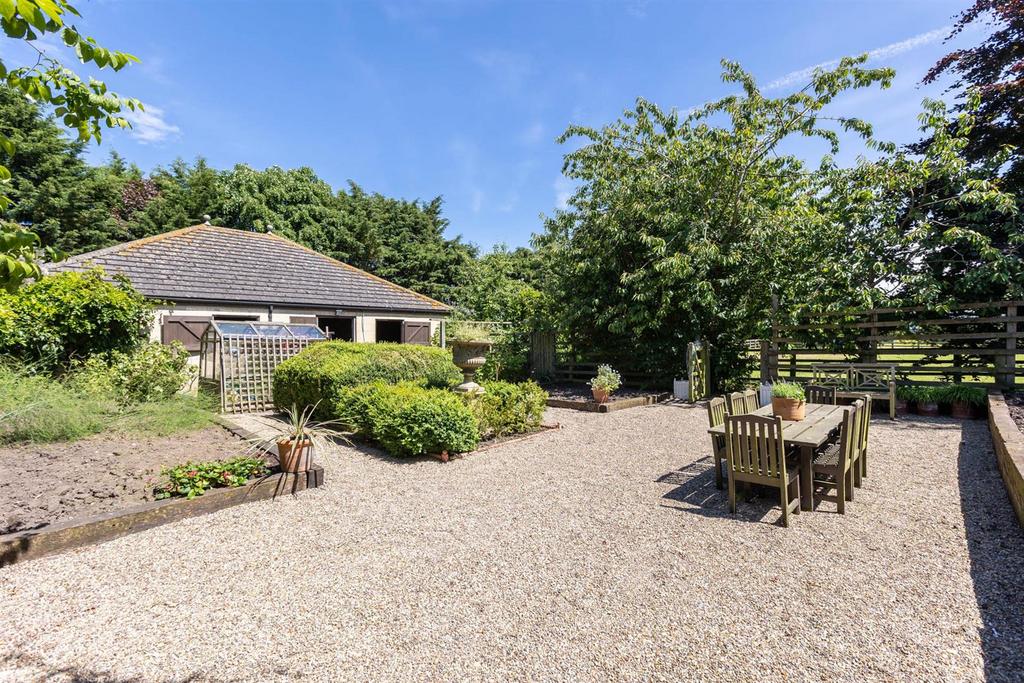 Rear Garden and Stable Block