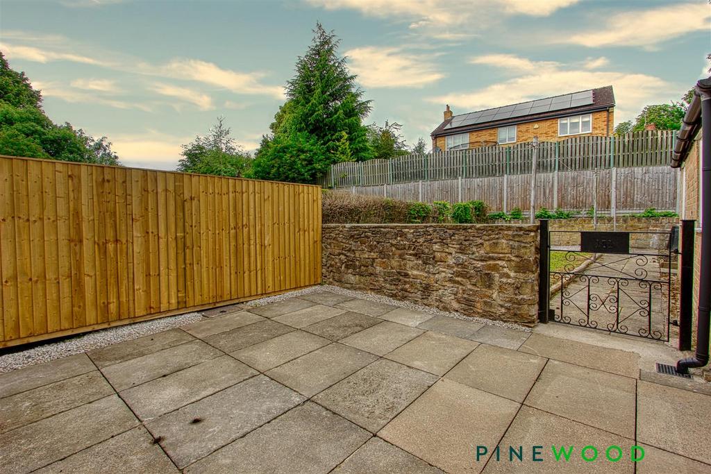Rear courtyard