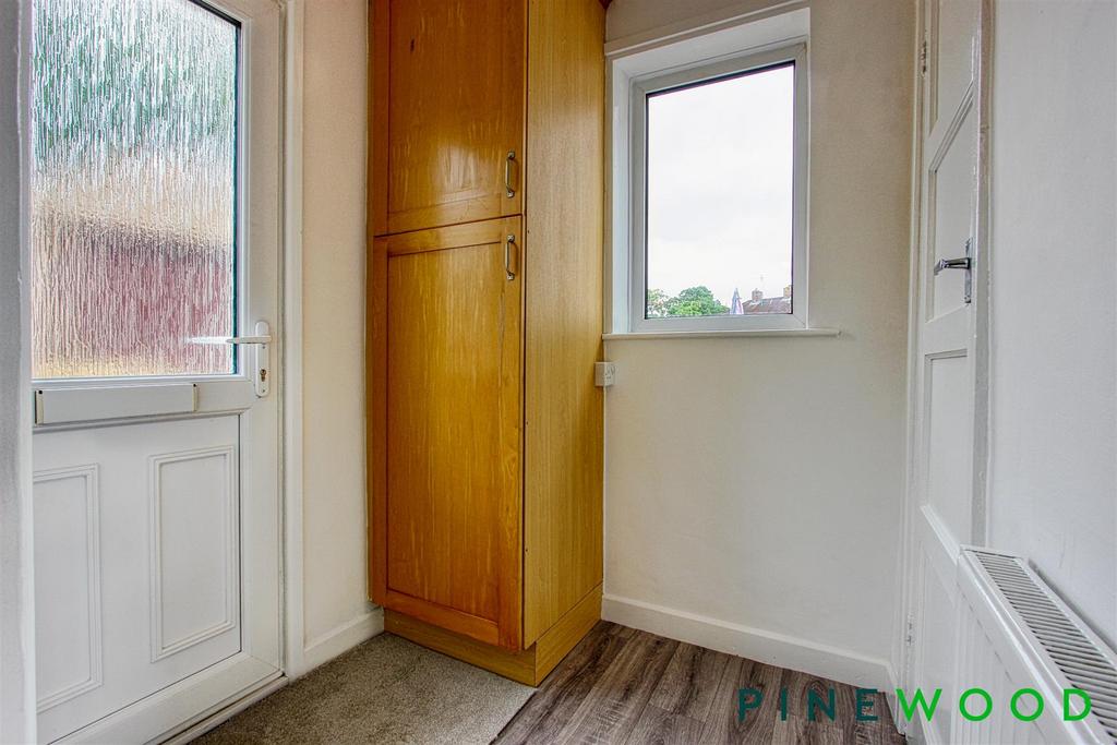 Rear porch