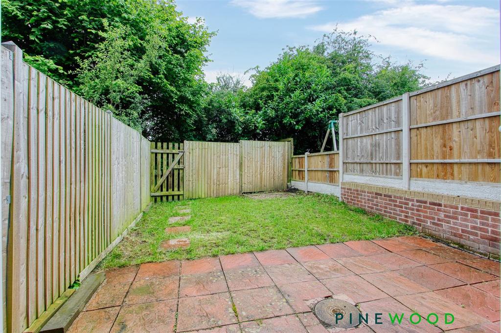 Rear garden