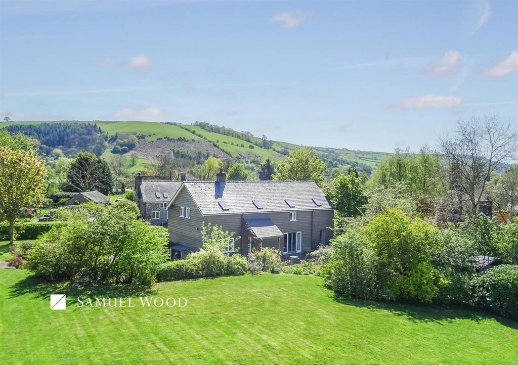 Whittcott Keysett, Clun, Craven Arms 4 bed detached house for sale £