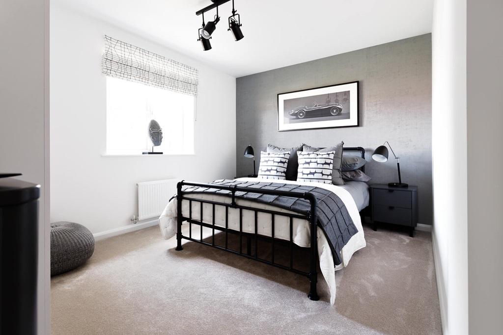 Bedroom 4 is the perfect space for friends or...