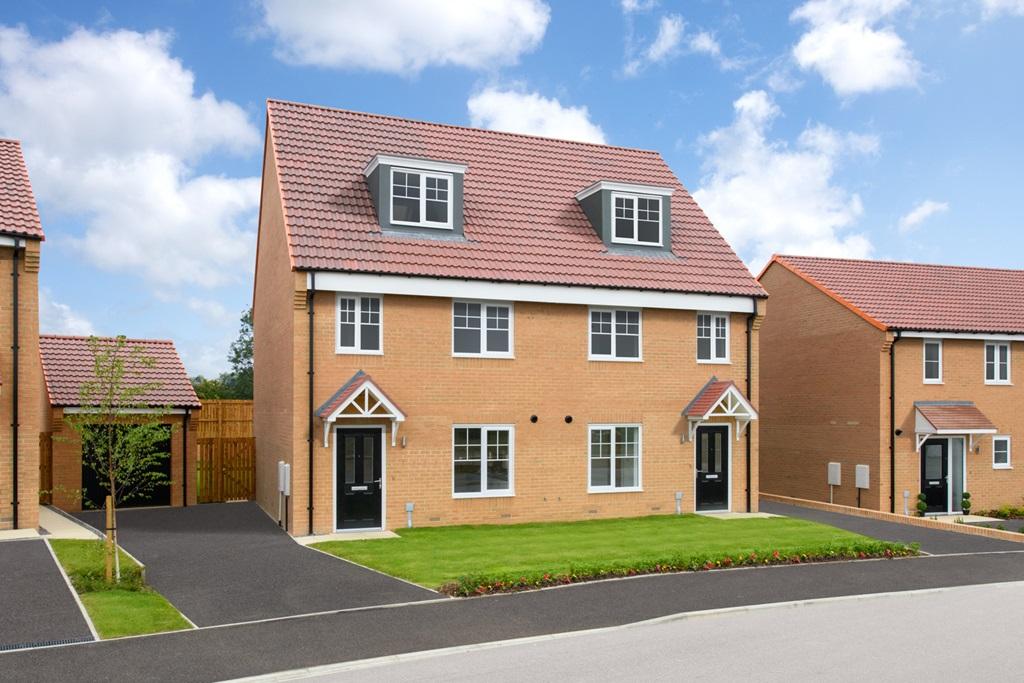 The 3 bedroom semi-detached Colton
